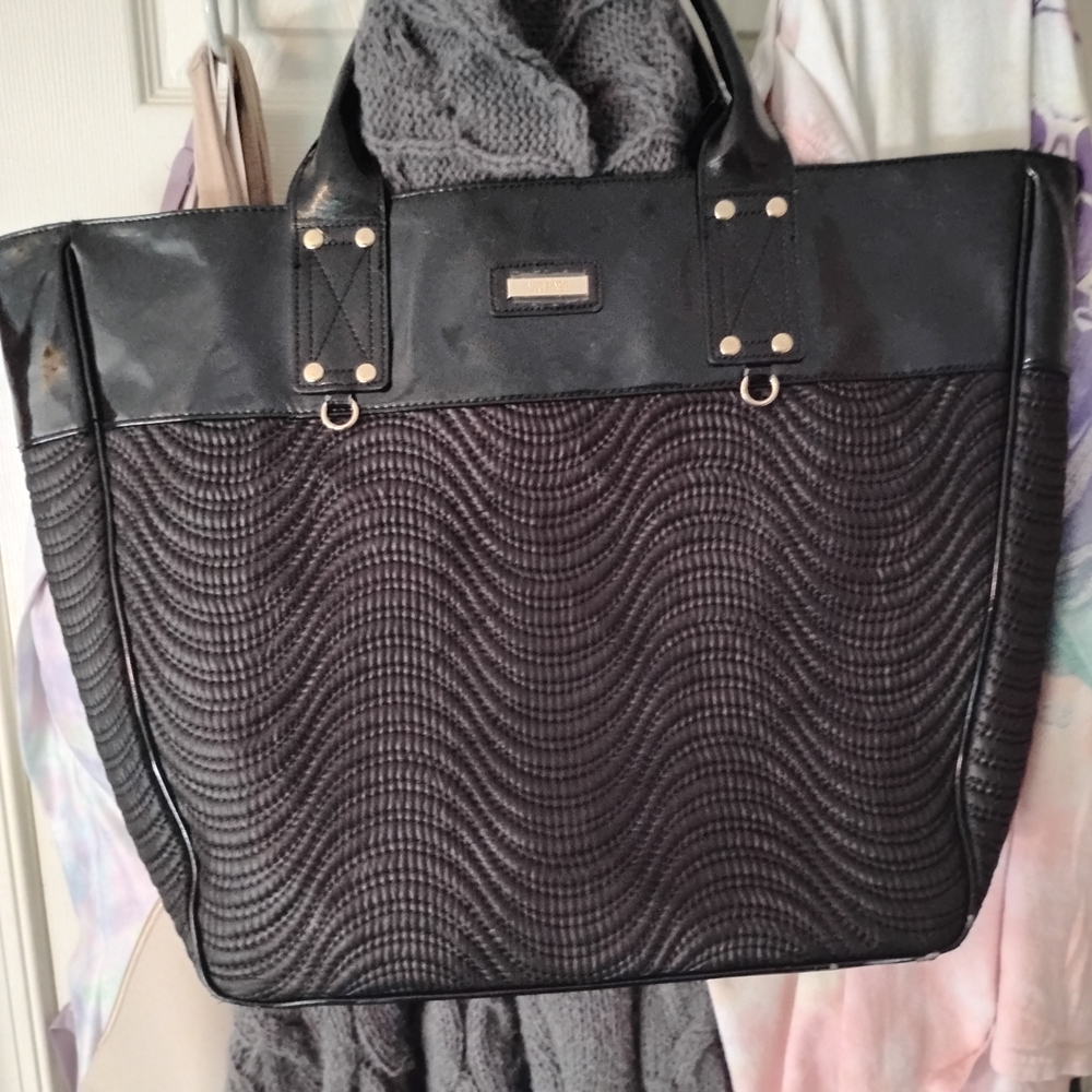 Elegant Black Tote Bag
